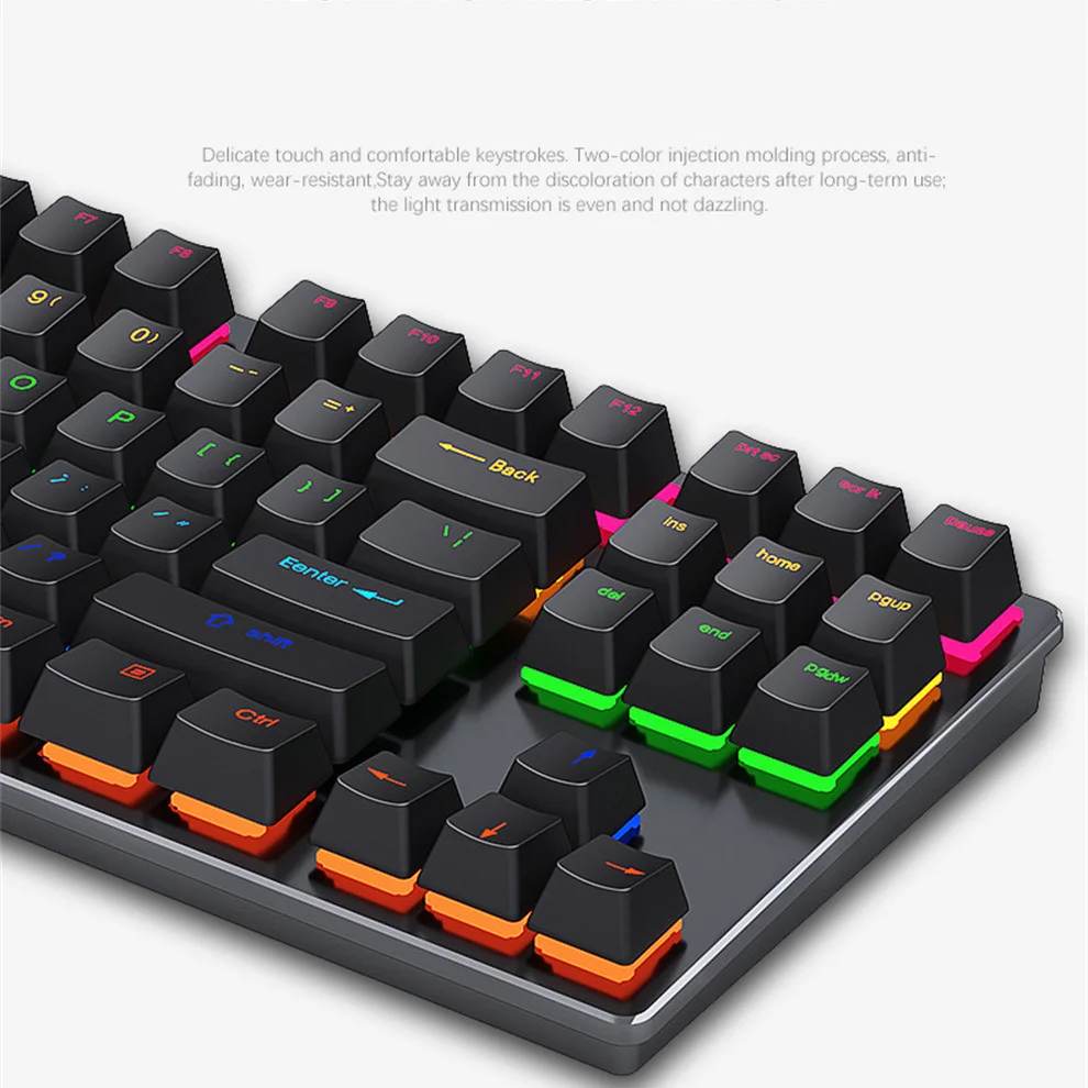 Клавиатура Jelly Comb Механическая Проводная игровая с RGB-подсветкой 87 клавиш |
