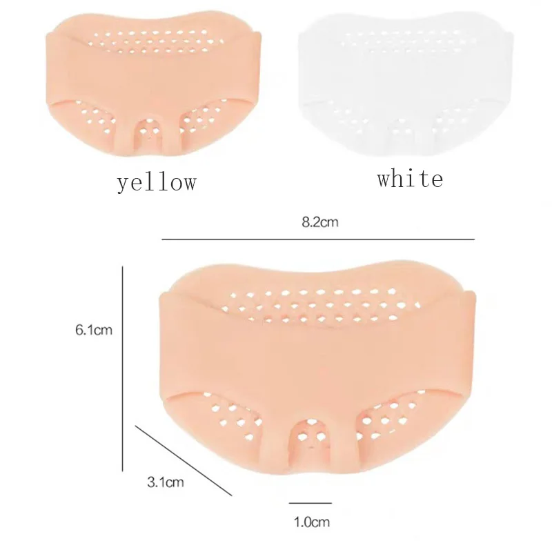 Dropshipping Silicone Padded Forefoot Insoles Shoes Pad Gel Breathable Health Care Shoe Insole High Heel Insert | Спорт и