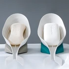 Ящик для мыла в форме дельфина, держатель для мыла, самосливающаяся губка, тарелка для хранения посуды, чехол, Товары для ванной комнаты, гаджеты для кухонной раковины