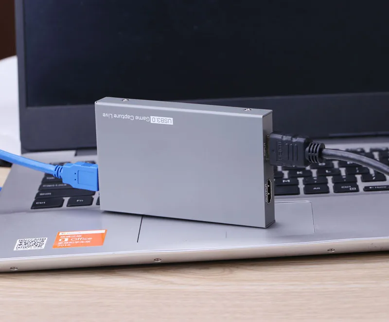 4K 60FPS для ТВ HDMI Карта видеозахвата Запись коробка USB 3,0 компьютера OBS VMIX VLC Facebook потоковая трансляция в прямом эфире с микрофоном