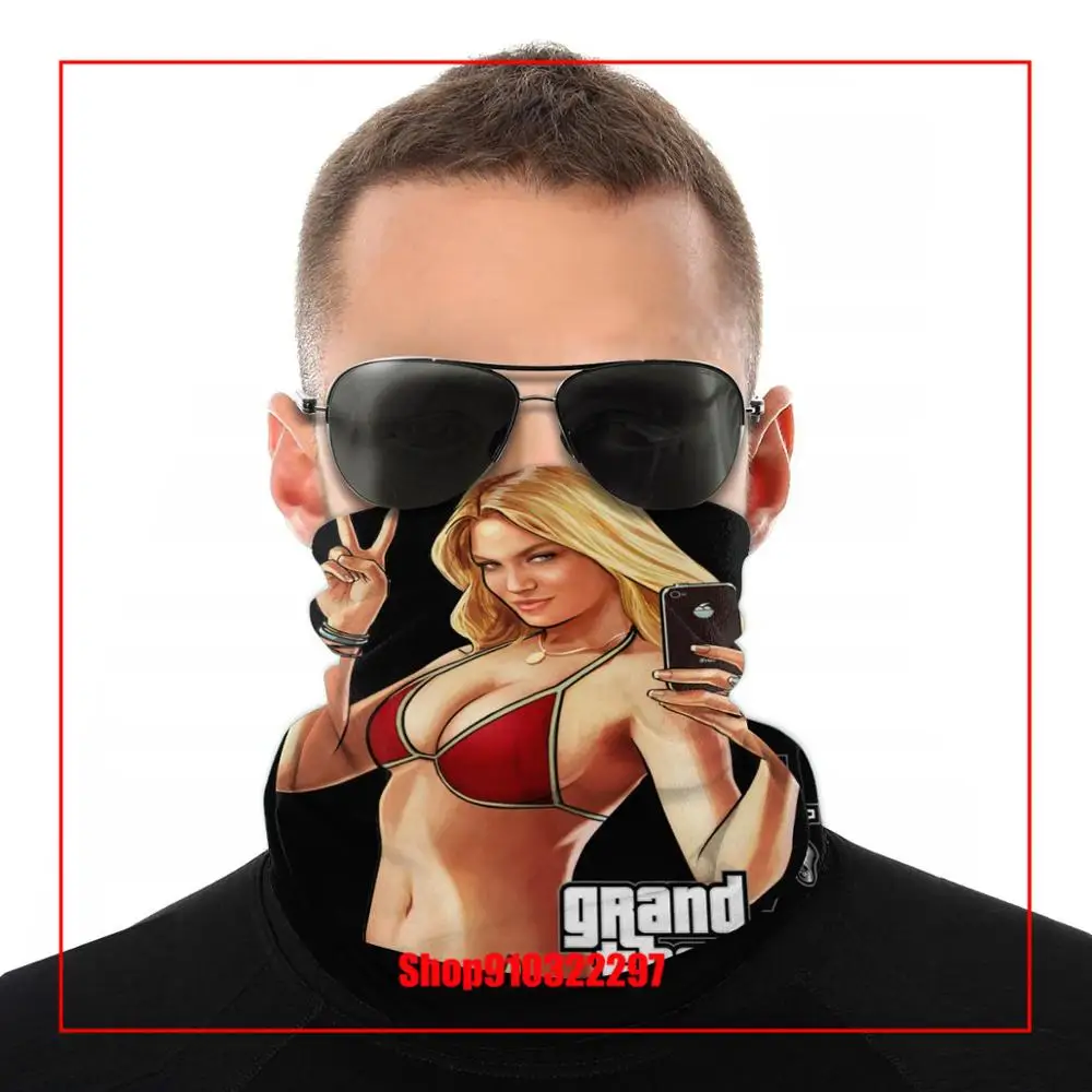 Повязка на голову с банданом и шарфом для автомобильных игр|Маска велоспорта| |