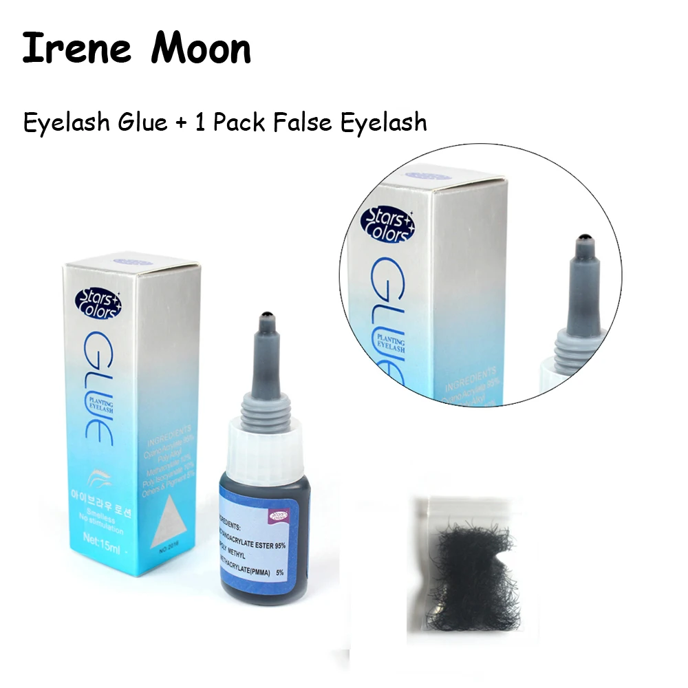 Запаха Fast Dry черный Клей для ресниц 15 мл отдельных Накладные ресницы расширение