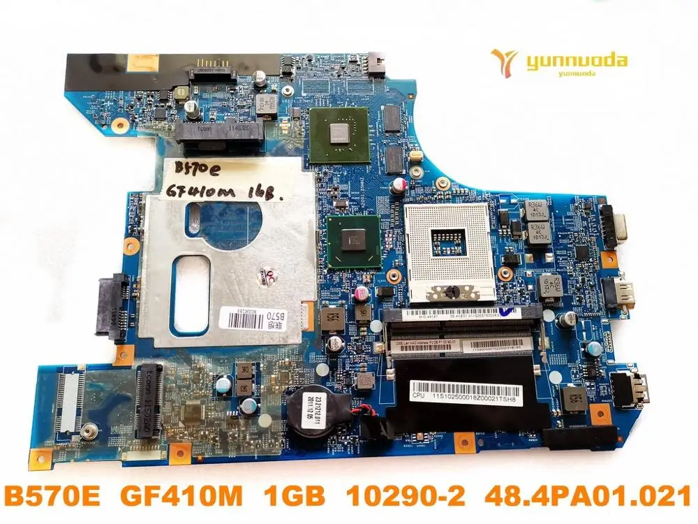 Оригинальная материнская плата для ноутбука Lenovo B570E GF410M 1 ГБ 10290 2 48.4PA01.021