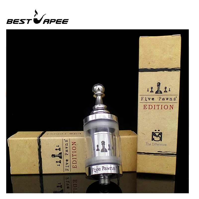 Kayfun Lite PLUS Five pawns Edition RTA Обслуживаемая электронная сигарета распылитель 5 мл