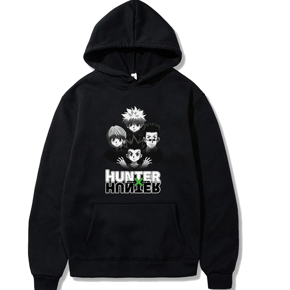 

Full-time Hunter Hoodie Cartoon Japanese Anime Hoodie Unisex Anime Hoodies Kawaii Clothes Streetwear Women