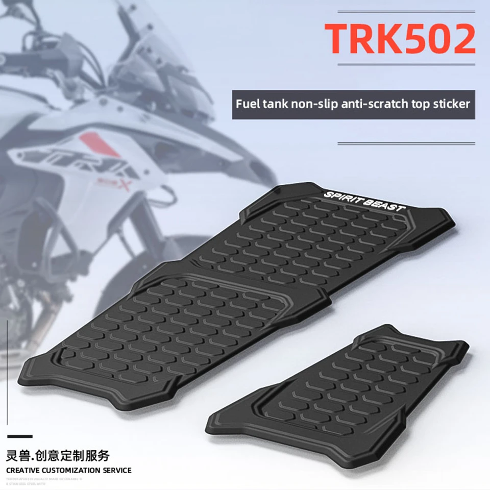 

SPIRIT BEAST Motorcycle Fuel Tank Top Sticker Modified Decorative Scratch-resistant Fishbone Sticker For Benelli TRK502
