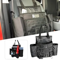 car seat organizer multi pocket water bottle holder front passenger seat storage bag for laptop tablet travel office accessories