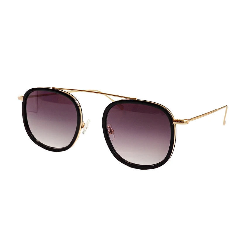 

New fashion Leisure designer ladies sunglasses for men Circular shape frame avant-garde catwalk summer style top quality UV 400