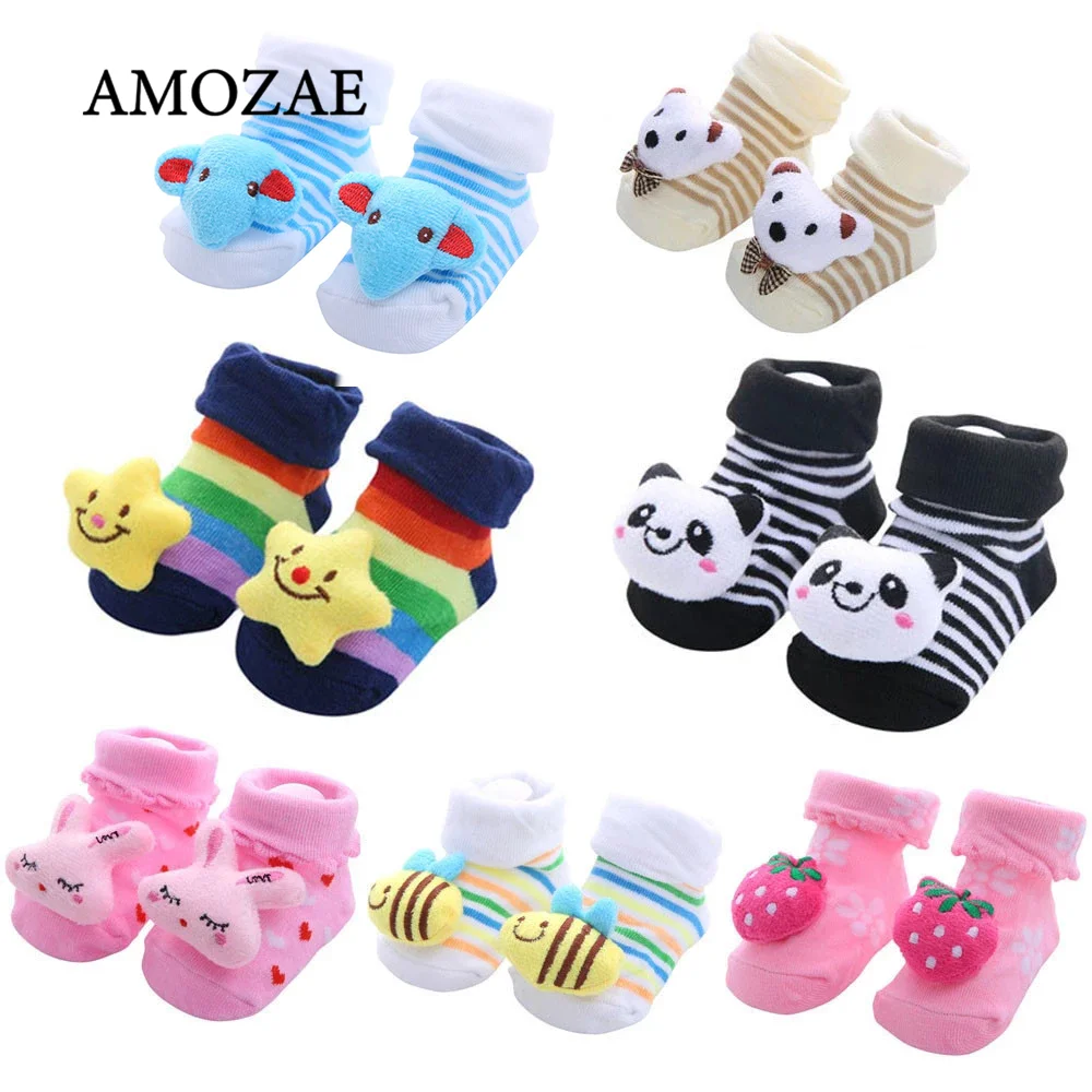 

Autumn/Winter Socks Toddler Boy Pantyhose Lovely Cartoon Animal Tights Newborn Baby Girls Clothes Accessories For Kid 0-24Month