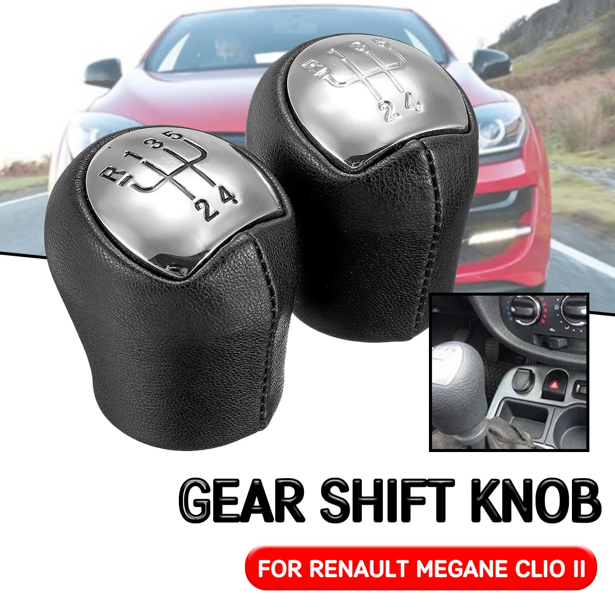 Ручка переключения передач для автомобиля 6 скоростей Renault Megane Clio II Teddy Kangoo Logan