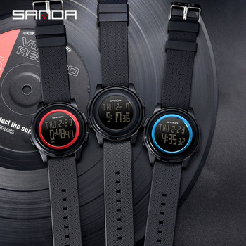 SANDA Fashion Watches for Men Waterproof LED Men's Watch Sport Male Clock Top Brand Military Digital Watch Relogio Masculino-36632