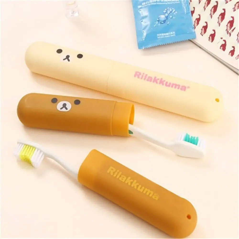 Милый чехол для зубных щеток защитный в ванную портативный Чехол Для Путешествий