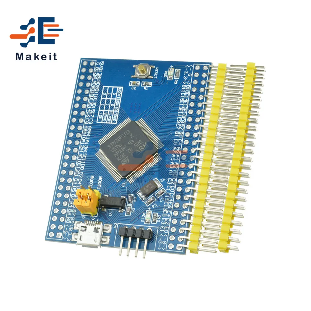 

NEW STM32F103VET6 ARM STM32 Minimum System Development Board Cortex-m3 Expansion Board Module DIY Kit with IIC EEPROM