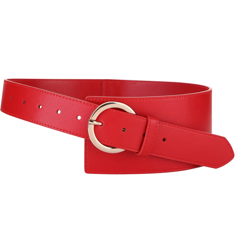 

New High-end cow Fashion Black Genuine Leather Belts HOT Dress Coat Decorated Ceinture Luxury Girdle Black Wide Belt cummerbunds