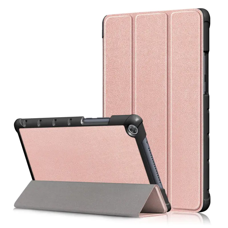 Чехол для huawei Mediapad M5 lite 8,0 JDN2-W09 JDN2-AL00 чехол для планшета huawei Mediapad m5 lite 8 Чехол+ пленка подарки - Цвет: rose gold