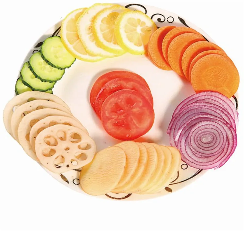 Кухня овощей ручное устройство резки Терка фрукты v ремень лезвие для нарезки