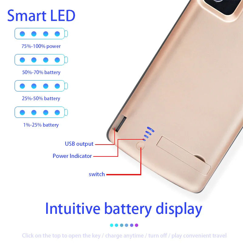 Чехол для Samsung Galaxy Note 10 Plus 5000/6000 мАч|Чехлы с аккумулятором| |