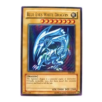 yu gi oh blue eyes white dragon english diy colorful toys hobbies hobby collectibles game collection anime cards