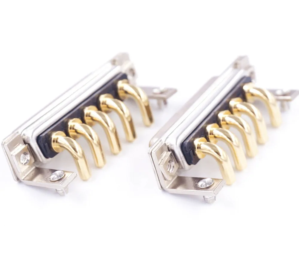 2 шт. Высокая мощность 30A 5W5 разъем D-Sub комбинированный сосуд гнездо 5 Pin панель