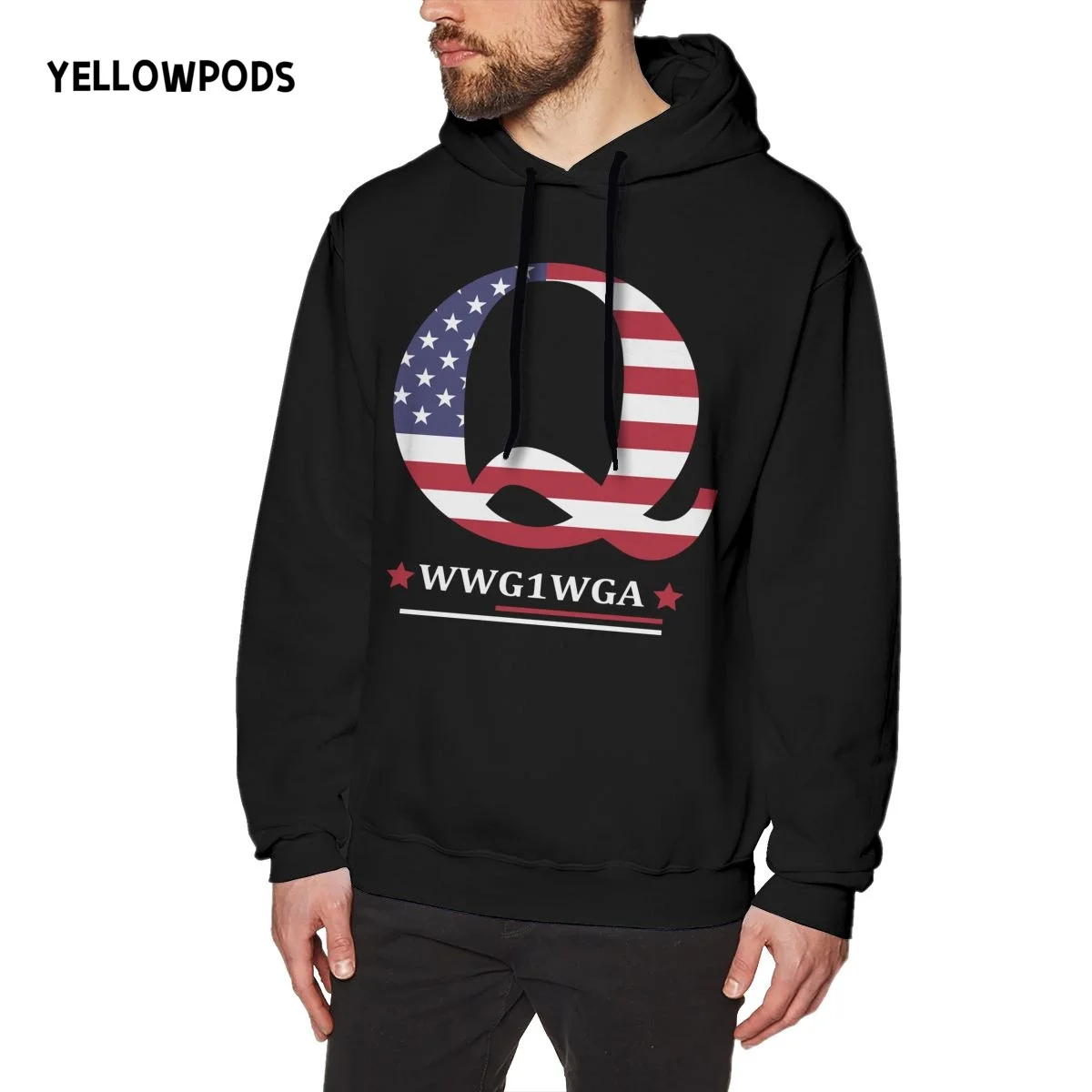 

Yellowpods-Wwg1wga Sweatshirt Men Harajuku Hoodie Hip Hop Hooded Hoodies