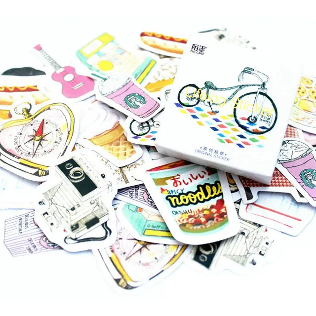 Зеленые Канцтовары Тоторо наклейки в упаковке милые школьные принадлежности