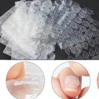 10 sheets 240pcs sticker clear adhesive nail tabs press on nail double sided stickers adhesive for full cover false nails