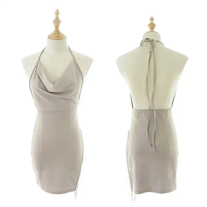 

Adult erotic accessories fashion strass metal chain side cleft waiter strap hip sac kawaii skirt dressed in exotic pyjamas