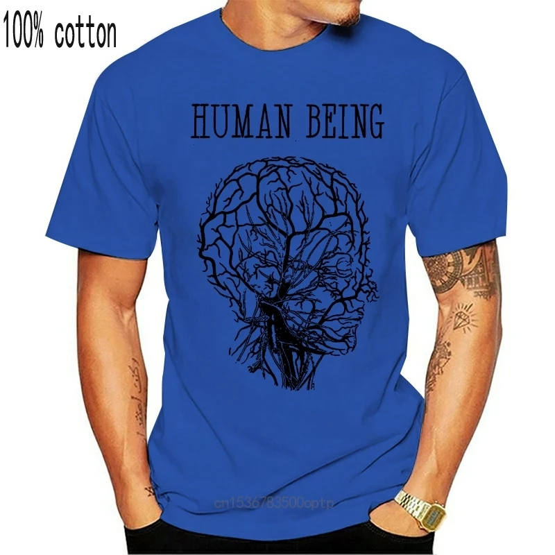 

New Hot Sale Men T Shirt Fashion Human Being T-Shirt Revolution Protest March Feminist Voice Progress Statement Summer O-Neck To