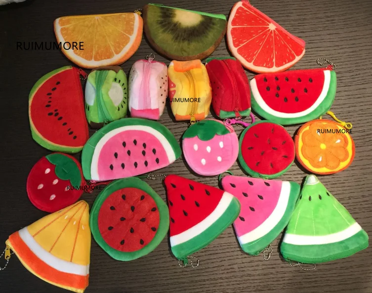 Фрукты всех дизайнов прибл. Размер 10 см Плюшевая плюшевая мягкая игрушка