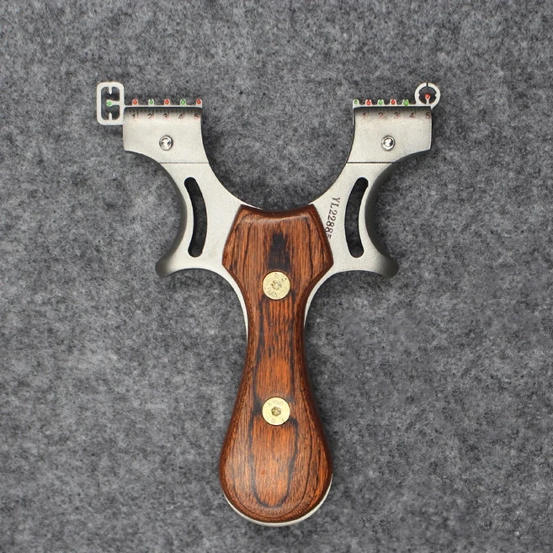 

Рогатка кожаная, профессиональная Рогатка из твердой древесины с высокой точностью для охоты, Детская стрельба из нержавеющей стали