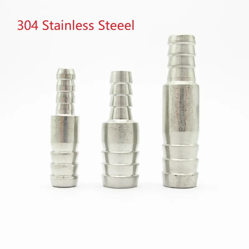 

Reducer Connector 2 Two Way Straight Hose Barb 304 Stainless Steeel Barbed Pipe Fitting 6mm 8mm 10mm 12mm 14mm 16mm 20mm