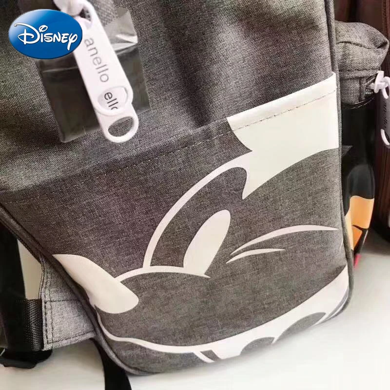 Disney Mickey Mouse Pattern Backpack Multi-function Large Capacity Diaper Bags Waterproof Men Women Shoulder Bag Travel | Мать и ребенок