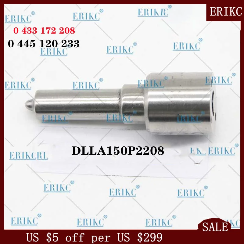 

ERIKC DLLA 150 P 2208 Fuel Injector Parts Nozzle DLLA150P2208 OEM 0 433 172 208 FOR 0 445 120 233