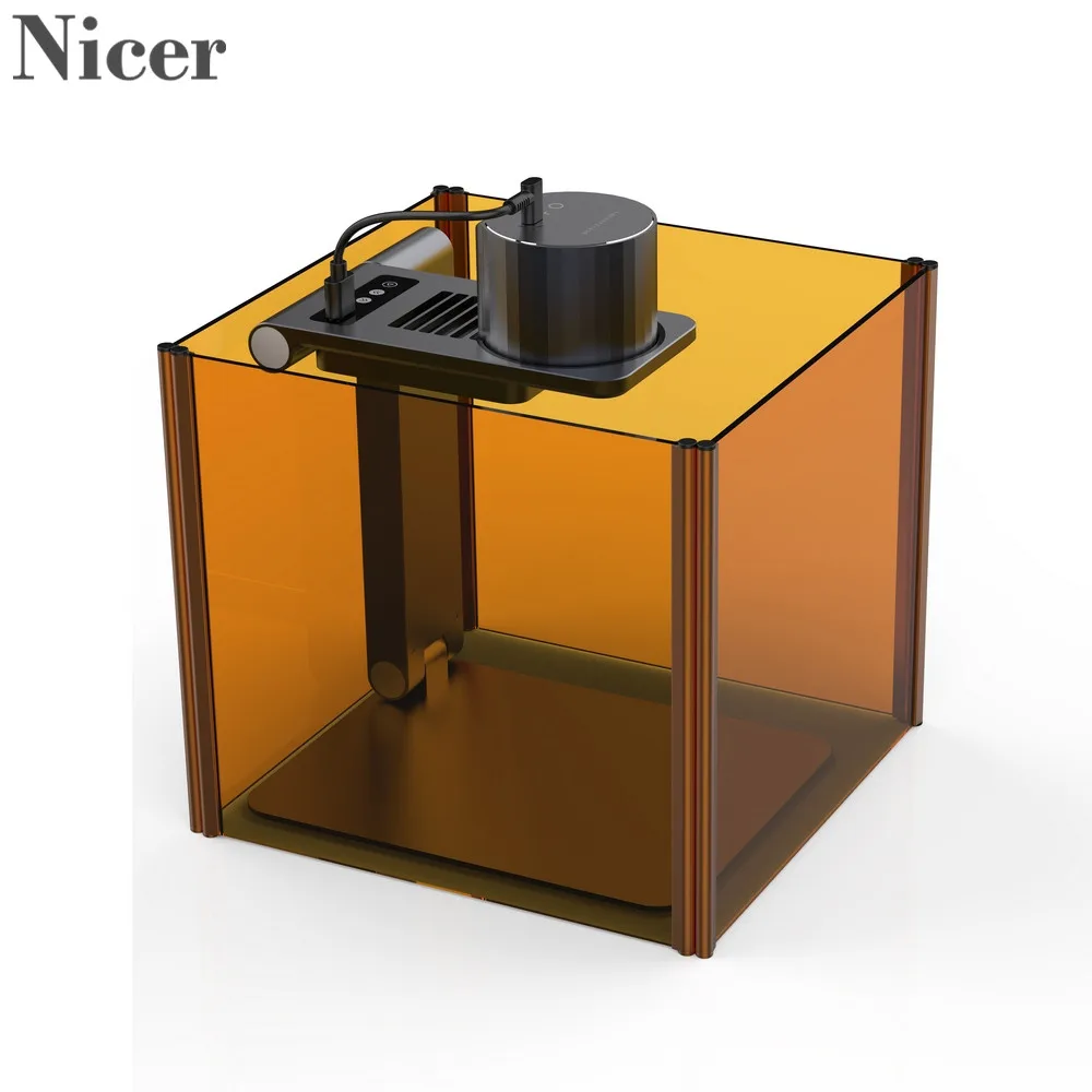 Лазерный гравер LaserPecker Pro с электрическим кронштейном складной защитный экран