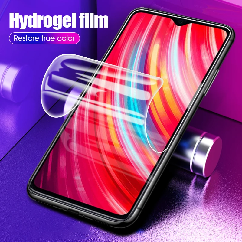 2 шт. Гидрогелевая Защитная пленка для Xiaomi mi cc9 cc9e 9t Mi A3 Lite mi9 SE Redmi K20 Pro Note 7 8 pro