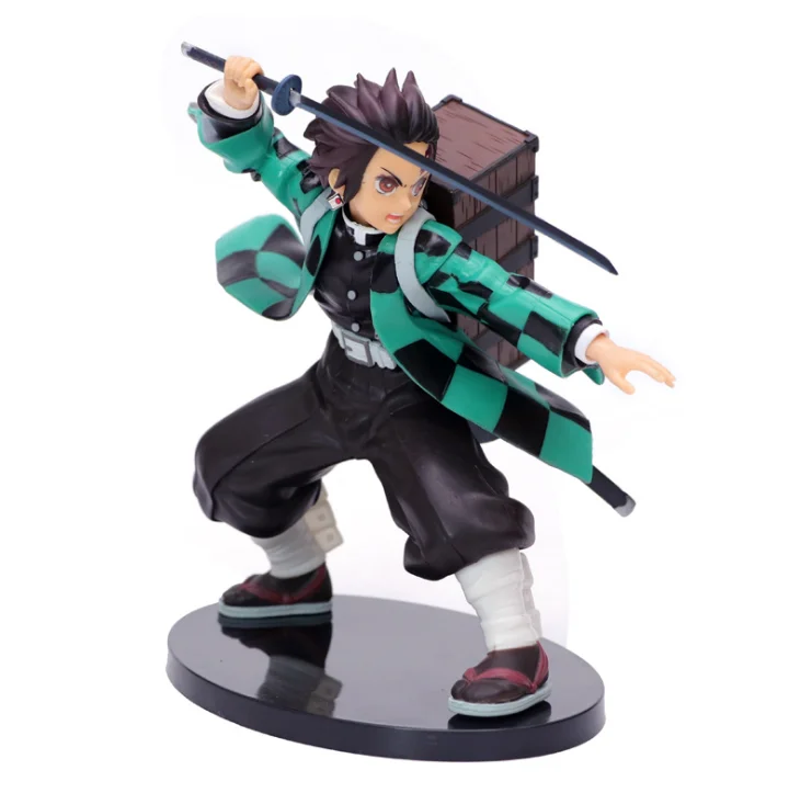 

Anime Kimetsu No Yaiba Kamado Tanjirou PVC Figure Collectible Demon Slayer Model Toy