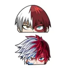 Шото Тодороки мультяшная Автомобильная наклейка, виниловые автомобильные аксессуары, автомобильное окно, автомобильный Стайлинг, наклейка из ПВХ 12 см * 12 см, защита от царапин, водонепроницаемая