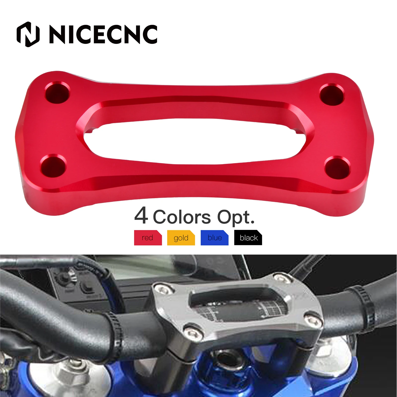 NICECNC 22 мм руль стабилизатора зажим крышки для Honda CR mr250r CRF 250L 250 ралли XLR 125R 200R XR 230 400R