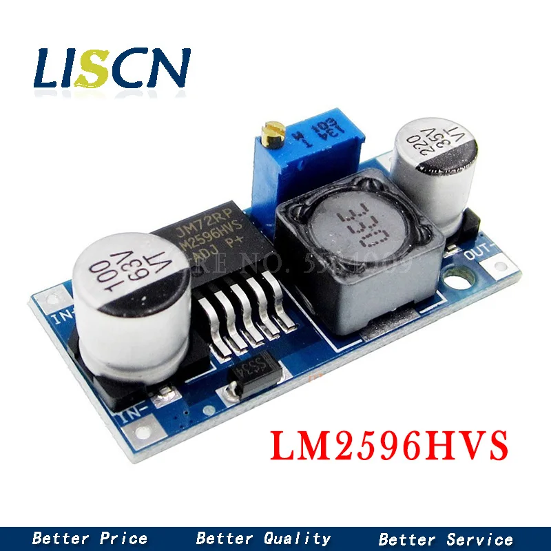 Модуль питания LM2596 LM2596HVS DC BUCK 3A настраиваемый понижающий модуль регулятор ultra LM2596S