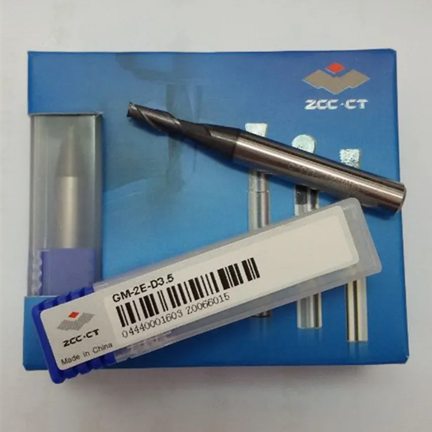 

ZCC.CT GM-2E-D1.0/D1.5/D2.0/D2.5/D3.0/D3.5/D4.0/D4.5/D5.0/D5.5/D6.0/D1.0S/D1.5S/D2.0S/D2.5S/D3.0S/D4.0S end mills 10PCS/BOX