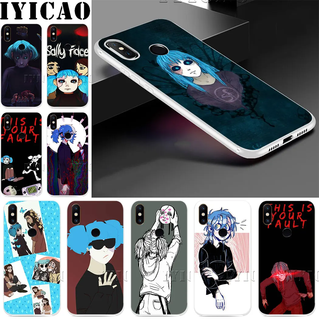 Жесткий чехол Sally Face для Redmi 8A 6A 4A S2 Note 7 3 4 4X6 5 Pro 5A Prime Plus Go|Чехлы-накладки| |