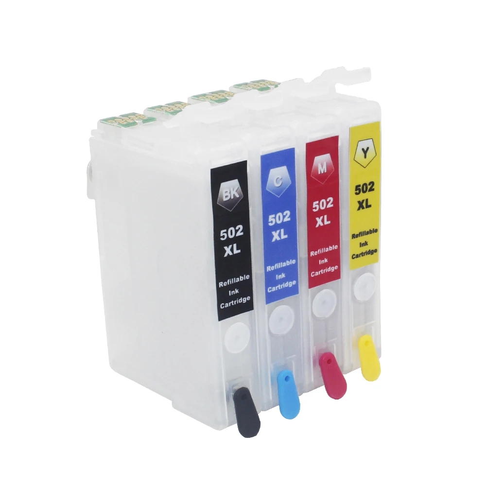 XIMO Europe T02W1 502XL 502 Заправляемый картридж с чернильным картриджем дуговым чипом для
