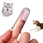 Щетка для собак Тедди, мягкая надеваемая на палец зубная щетка для домашних животных см, 5,5 см