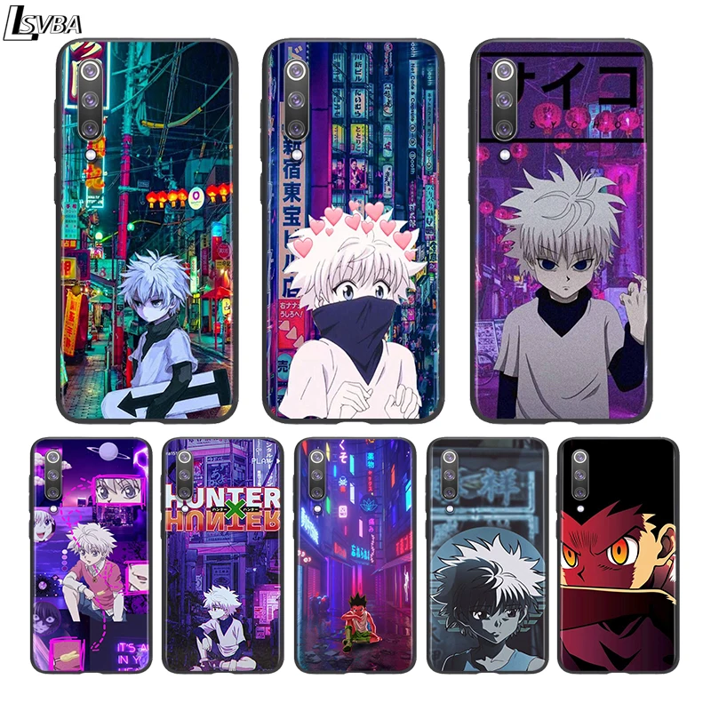 

Black Silicone Cover HUNTER×HUNTER For Xiaomi Mi 11 10I 10T 10 9T 9SE 9 8 Note 10 Lite Pro 5G Ultra Phone Case