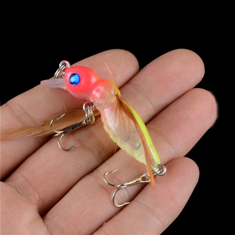 1 2 шт. искусственный пчела образный рыболовные приманки 4 5 см 3 6 г Масло Fly