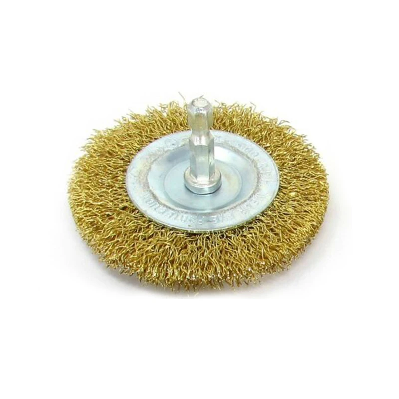 

5pcs Wire Brush Set Wheel Brushes Brass Hand Brush Wheel Rotary Cleaning Drill