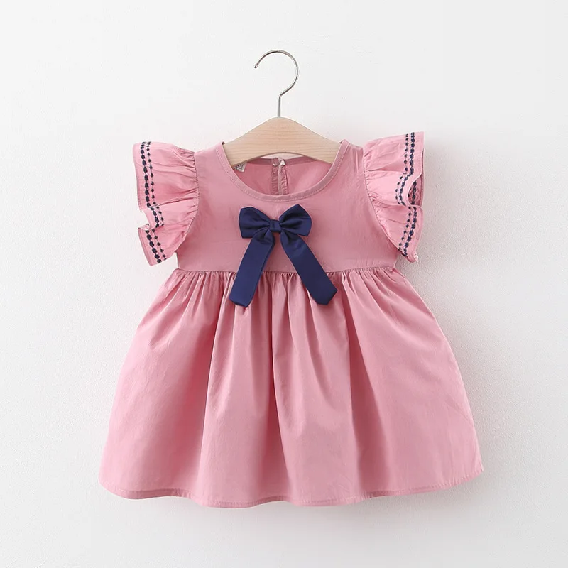 Little girl's summer baby dress clothes for little girl 1 year old party drink princess | Мать и ребенок