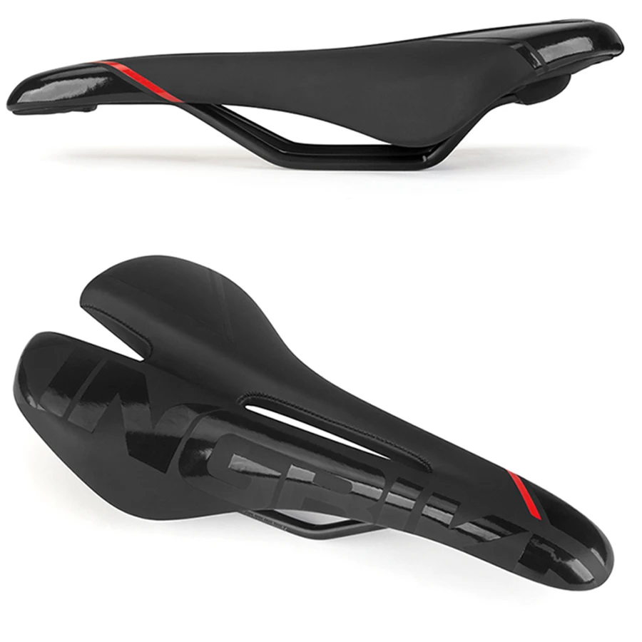 KINGBIKE микрофибра углеродное седло ультралегкое дышащее велосипедное MTB дорожный