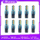 2 шт., автомобисветодиодный светодиодные лампы T10 Canbus Nor Error COB 18SMD 12 В