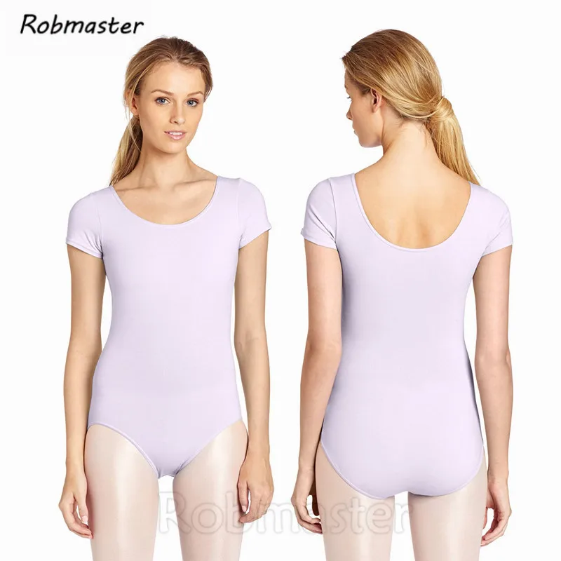 Женское черное красное зеленое белое трико с короткими рукавами балетная одежда